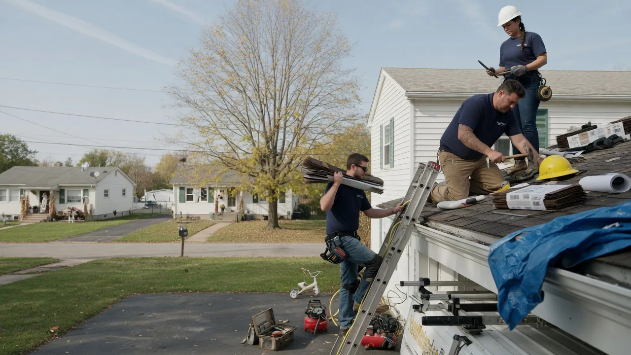 Local Roofing Contractors in Bellevue, OH near me